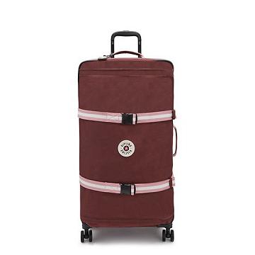 Kipling Spontaneous Large Rolling Matkalaukut Punainen | FI 1745XY